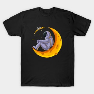 Astronaut on the moon T-Shirt